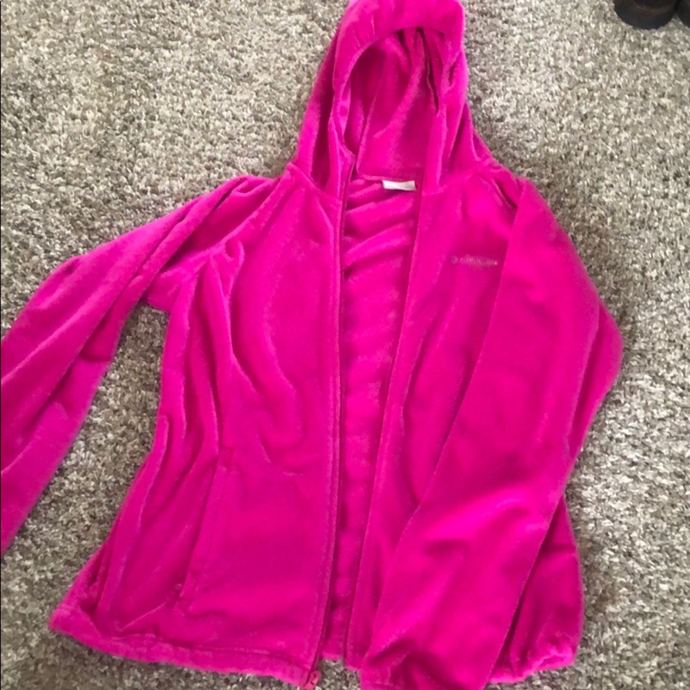Women’s pink Columbia coat